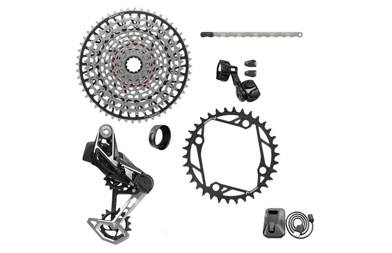 SRAM Komponentgruppe XX T-Type Eagle E-Bike 104 BCD Transmission AXS XS-1297 10-52T, 36T