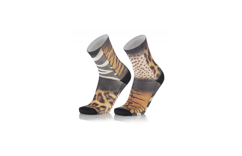 MB Wear Pyöräilysukat Fun Animallier L-XL(41-46) Moniväri