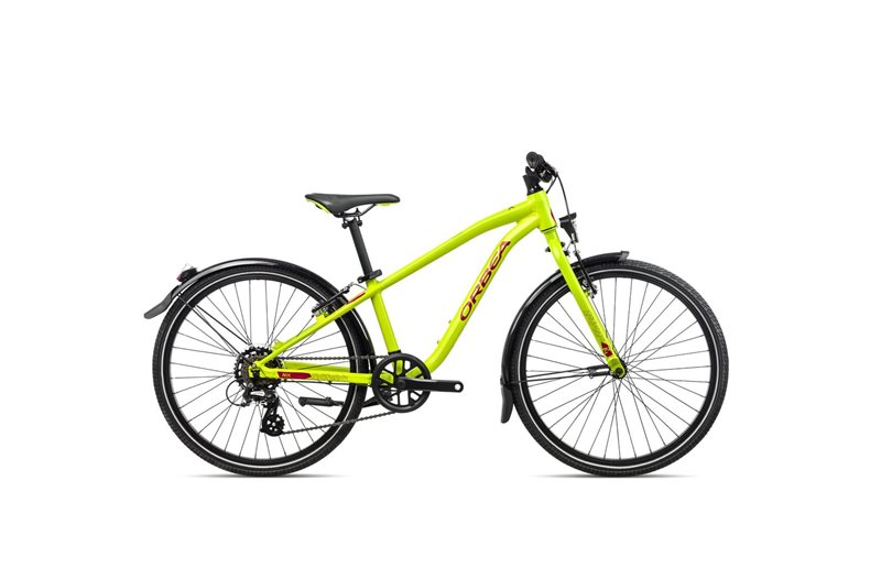 Orbea Mx 24 Park Lime Green-Watermelon Red (Gloss)