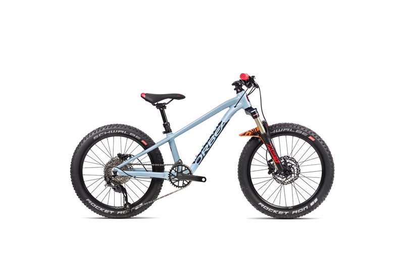 Lasten polkupyörä Orbea Laufey 20 H20 Bluish Grey - Bright Red (Gloss)