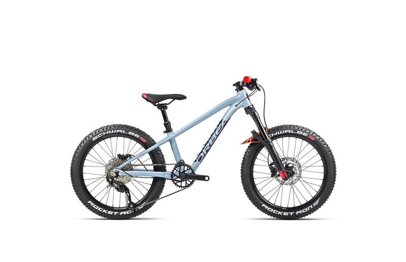 Orbea Lasten pyörä Laufey 20 H10 Bluish Grey - Bright Red (Gloss)