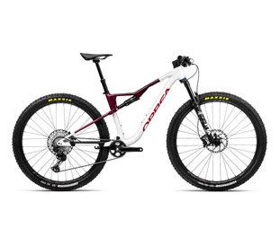 Orbea Trail MTB Occam H30 White Chic- Shadow Coral (Gloss)