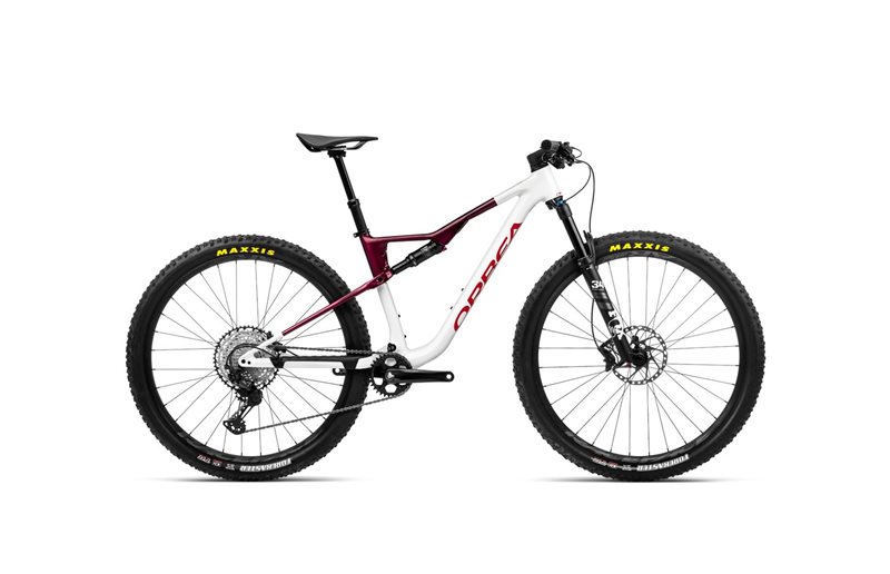 Orbea Trail MTB Occam H30 White Chic- Shadow Coral (Gloss)