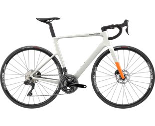 Maantiepyörä Cannondale SuperSix EVO Carbon 3 Chalk/Fluorange/Jet Black