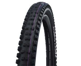 Cykeldæk Schwalbe Tacky Chan ADDIX Soft Super Gravity TLR 27,5x2,40 (62-584) Foldbart Sort