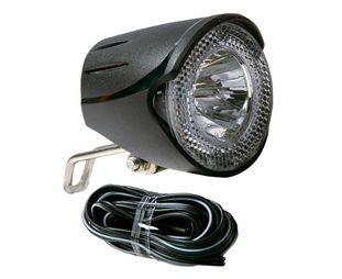 Union Forlykt LED navdynamo 20 LUX on/off-knapp