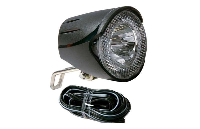 Union Forlykt LED navdynamo 20 LUX on/off-knapp