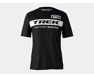 100% Pyöräilypaita Trek Factory Racing -t-paita funktionaalisesta materiaalista