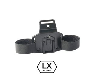 LEDX Hjälmfäste LX-mount för Lampa på Hjälmar med ventilationshål