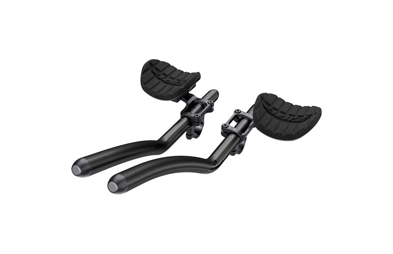 Aika-ajotanko ZIPP Extension Vuka Clip Clamp 110 mm Rise Aluminium Above Bar Black