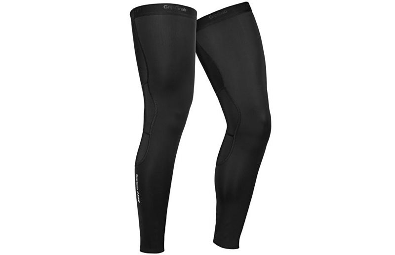 Benvarmere GripGrab AquaRepel 2 Water-Resistant Leg Warmers Black