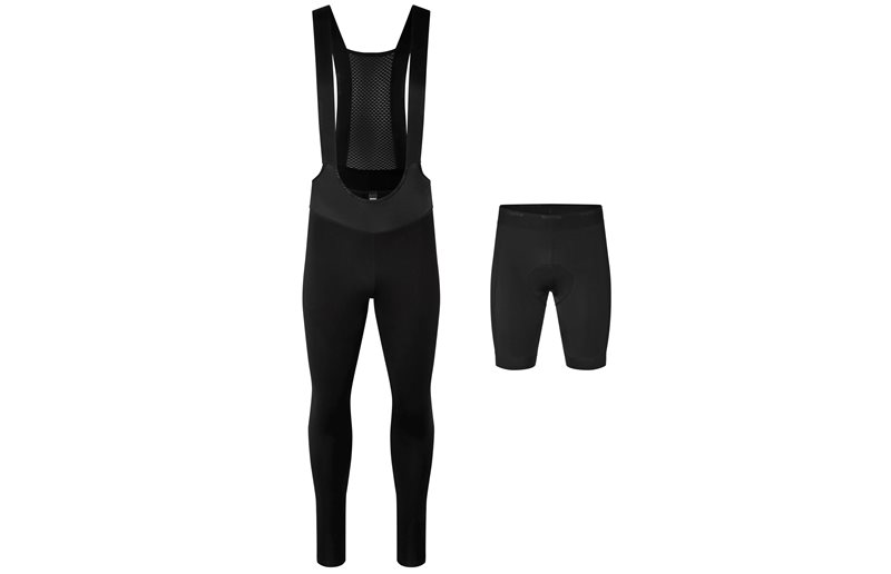 Gripgrab Cykelbyxor Thermashell Water-resistant Bib Tights Black
