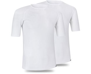 GripGrab Ultralight Mesh Kortärmat Underställ 2-Pack White