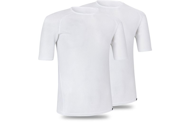 GripGrab Ultralight Mesh Lyhythihainen aluskerrasto 2-Pack White