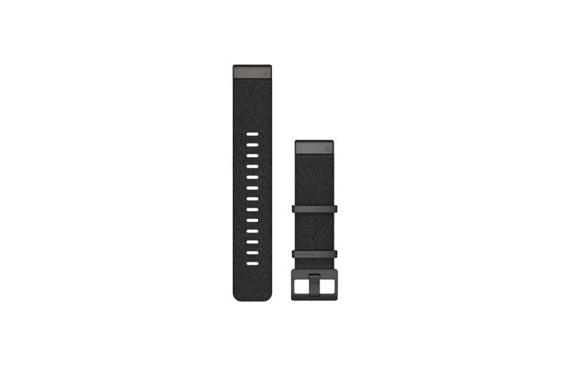 Garmin Ranneke QuickFit 22 Musta Jacquard-weave Nylon