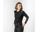GripGrab Merino Blend Thermal Pitkähihainen naisten aluskerrasto Black