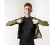 Cykeltröja GripGrab PACR Thermal Long Sleeve Olive Green