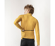 GripGrab PACR Thermal Pitkähihainen pyöräilypaita Mustard Yellow