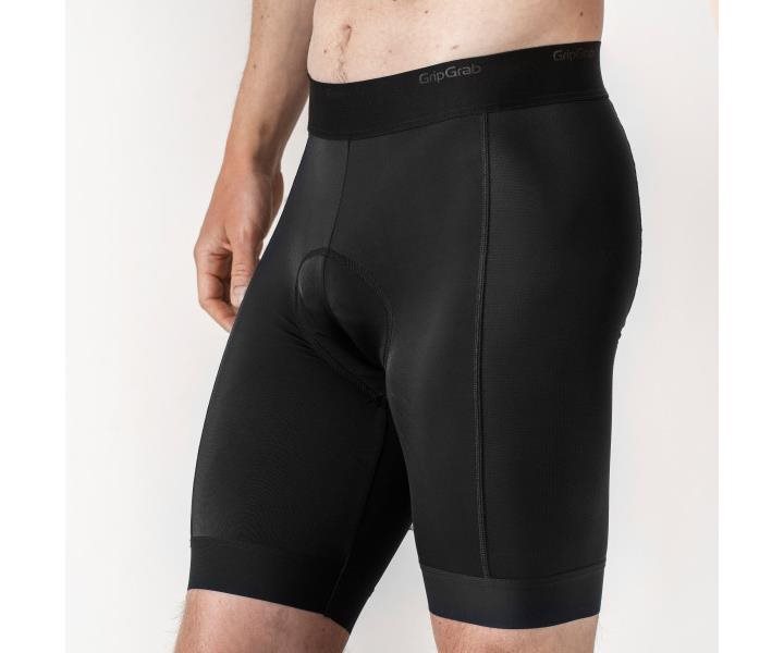 Cykelbyxor GripGrab PACR Padded Liner Black | Cykloteket.se