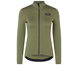 GripGrab EXPLR Merinotech Thermal Pitkähihainen naisten pyöräilypaita Olive Green