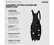 GripGrab Naisten pyöräilyshortsit Women's AquaRepel Water-Resistant Bib Shorts
