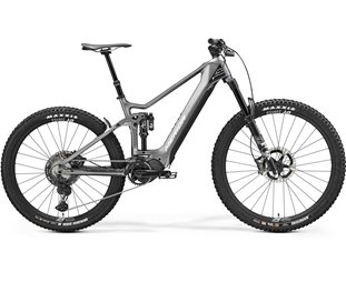 El MTB Merida eOne-Sixty 9000 Grå M