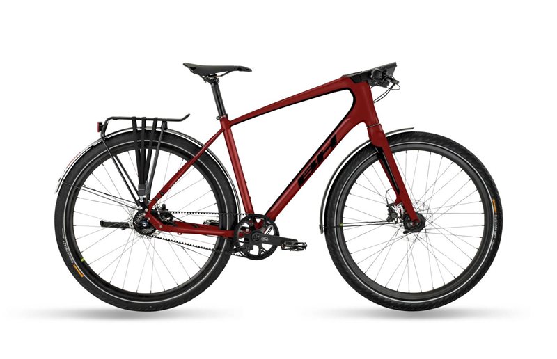BH Maantie/hybridipyörä Oxford Pro Punainen-Musta-Punainen