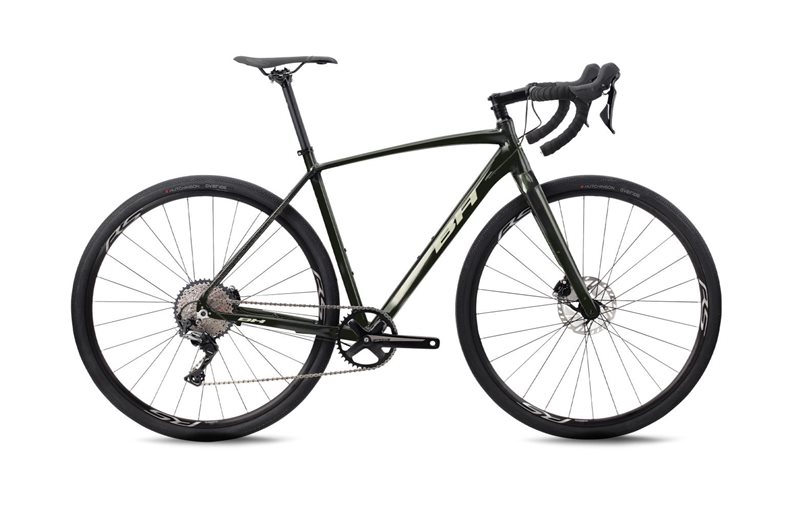 Gravel pyörä BH GravelX Alu 1.0 Vihreä-Keltainen-Keltainen
