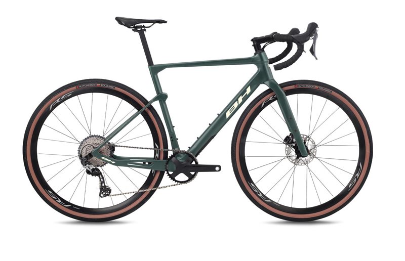 Gravel pyörä BH GravelX 3.0 Vihreä-Keltainen-Keltainen