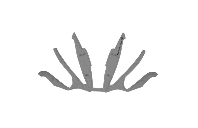 Endura-pehmuste Singletrack-kypärään (e1548) Harmaa