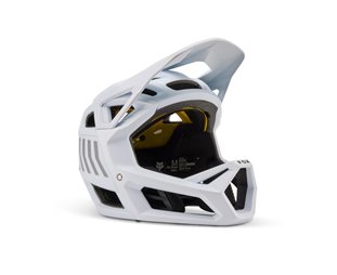 Full Face kypärä Fox Proframe Yth Nace Ce Valkoinen