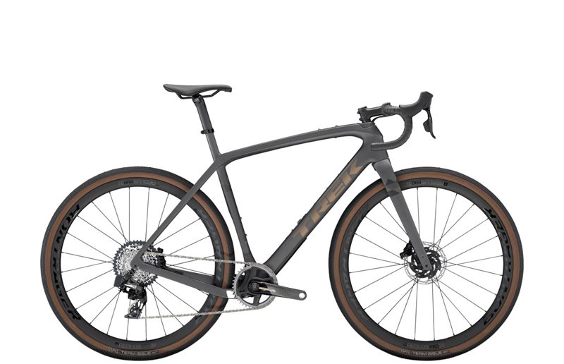 Trek Gravelbike Checkpoint SLR 7 AXS Matte Deep Smoke/Gloss Olive Grey