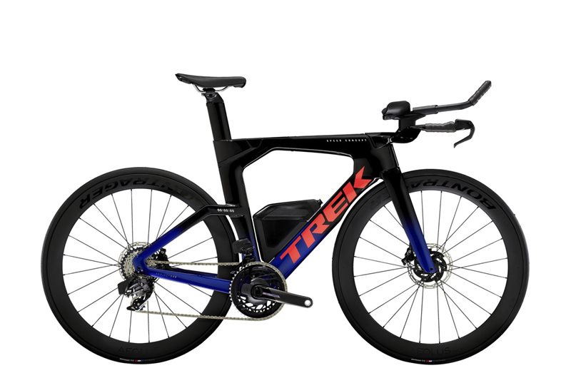 Trek Tempo-sykkel Speed Concept SLR 7 AXS Hex Blue/Trek Black