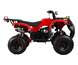 X-Pro Fyrhjuling Worker Atv 125Cc Svart Med Dragkrok Red