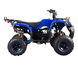 X-Pro Fyrhjuling Worker Atv 125Cc Svart Med Dragkrok Blue