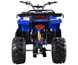 X-Pro Fyrhjuling Worker Atv 125Cc Svart Med Dragkrok Blue