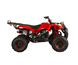 X-Pro Fyrhjuling Worker Atv 150Cc Svart Med Drag Red