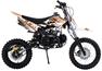 X-Pro Fx Mini Dirtbike 125Cc Orange
