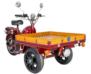 Mgb Delivery Flakmoped 3000W Euro5 Klass 1 Red