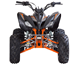 Viarelli Fyrhjuling Agrezza - 250Cc Black/Orange