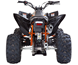 Viarelli Fyrhjuling Agrezza - 250Cc Black/Orange