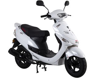 Viarelli Moped Gt1 45Km/H (Euro 5 Klass 1 Moped) White