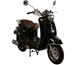 Viarelli Moped Retro-50 45Km/H (Euro 5 Klass 1 Moped) Black