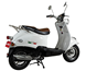 Viarelli Moped Retro-50 45Km/H (Euro 5 Klass 1 Moped) White