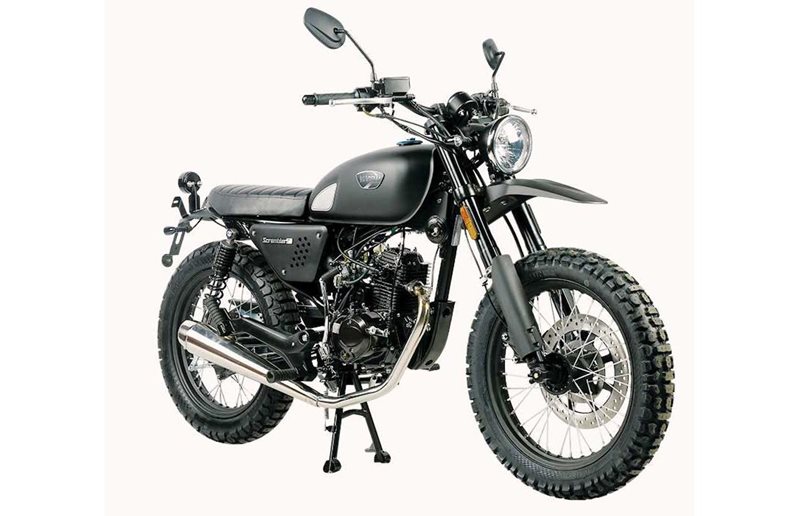 Viarelli Moped Scrambler 45Km/H (Klass 1 Moped) Black
