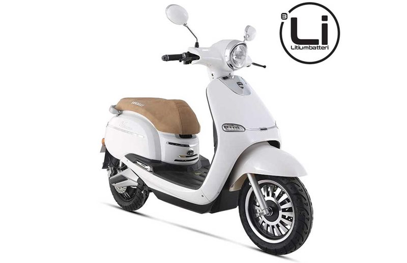 Viarelli Elmoped Vincero 45Km/H (Euro 5 Klass 1 Moped) White