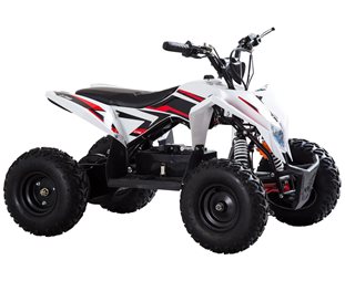 X-Pro Elfyrhjuling Speedbug El-Atv White/Red