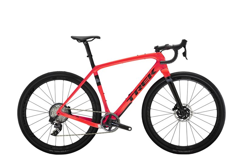 Trek Gravelbike Checkpoint SLR 7 AXS Radioactive Coral