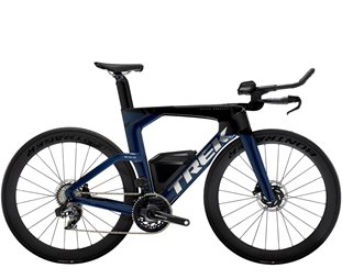 Trek Tempo Sykkel Speed Concept SLR 7 AXS Mulsanne Blue/Trek Black