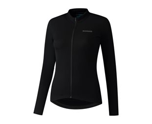 Shimano Naisten pyöräilypaita Element LS Jersey Black